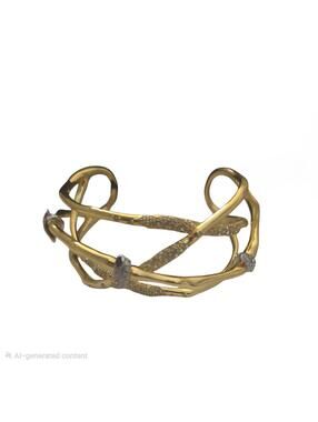 Alexis Bittar Solanales Crystal Cuff Bracelet